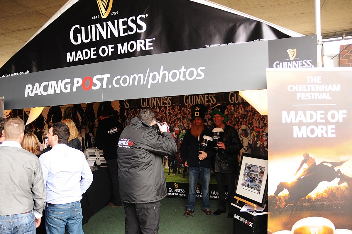 Cheltenham Festival Guinness Photo Centre